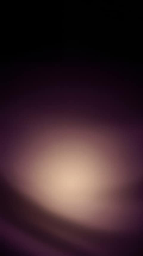 Lamp Behind Silk